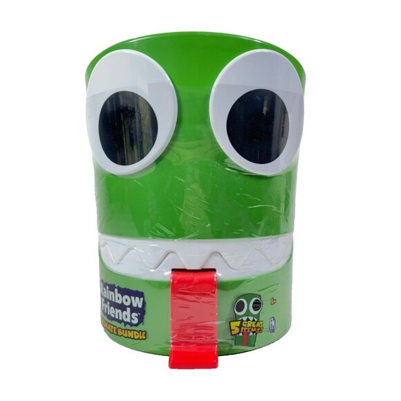 Rainbow Friends Ultimate Bundle Figure Playset 5 Piece Set Green Series 3 Roblox - Picture 1 of 13